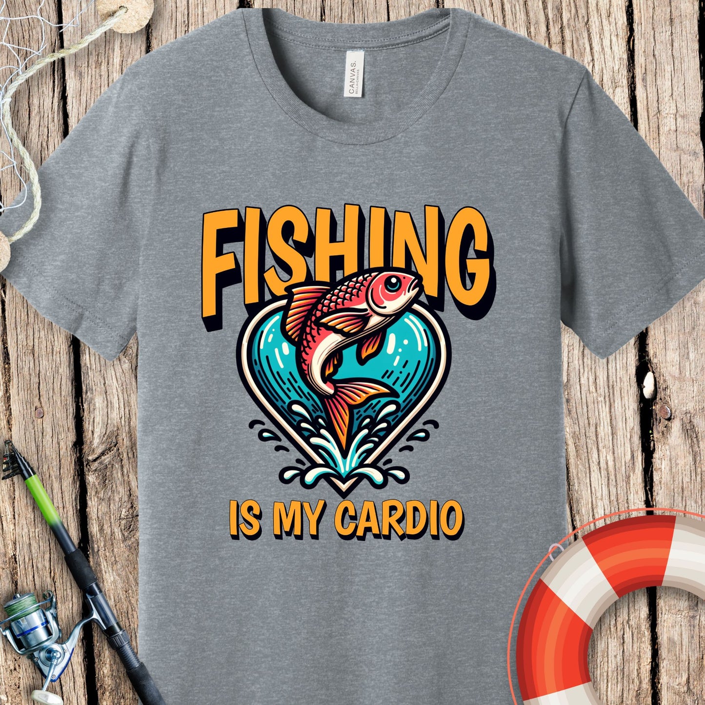 Fishing Is My Cardio T-Shirt