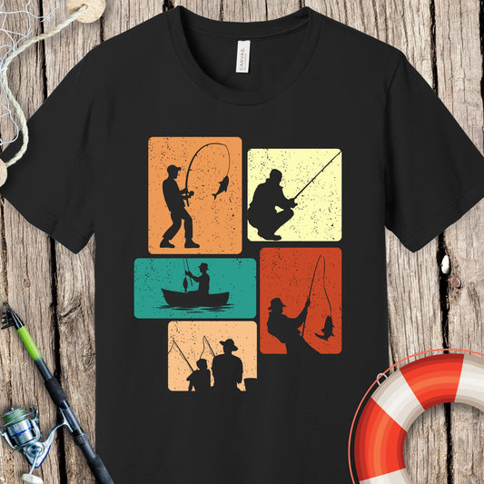 Abstract Fishing Unisex T-Shirt