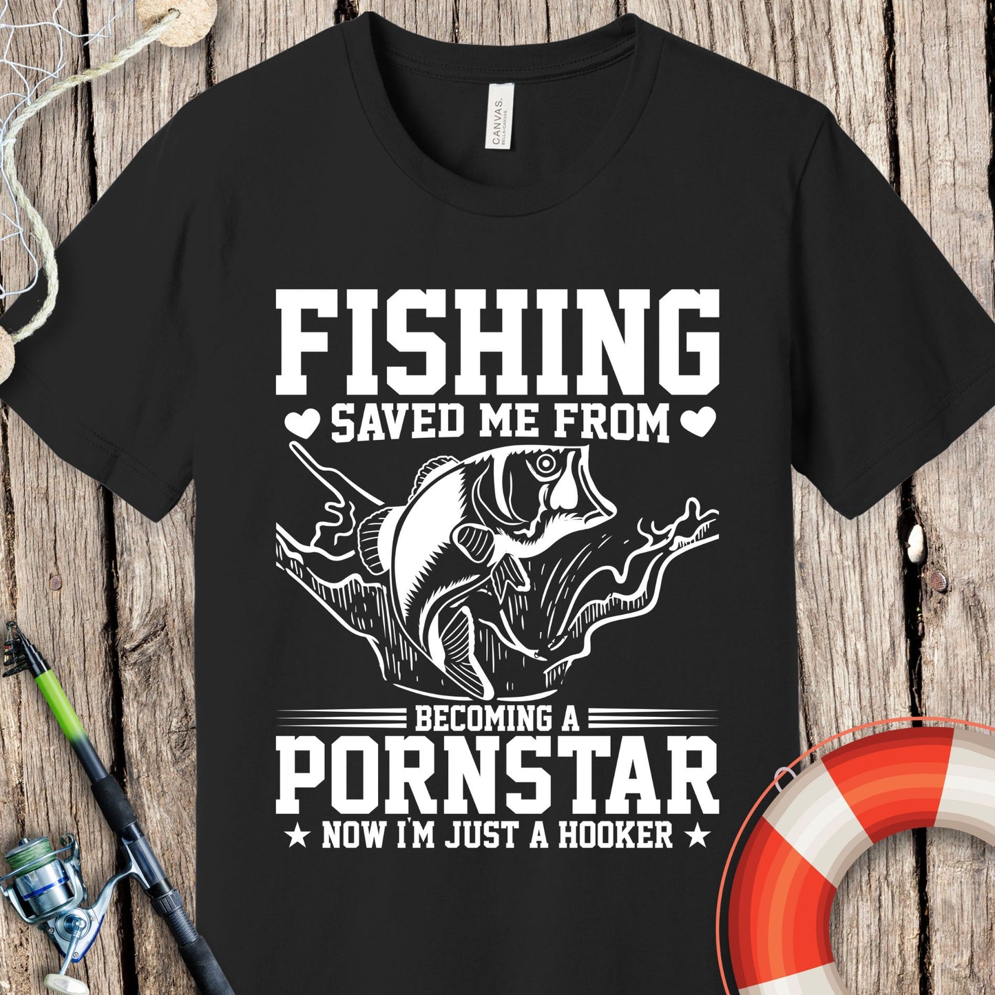 Fishing Saved Me T Shirt