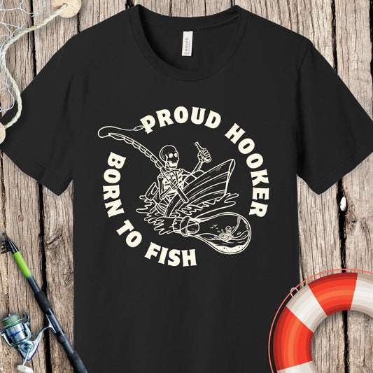 Proud Hooker Fish T-Shirt