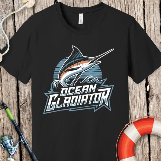 Ocean Gladiator Fishing T Shirt