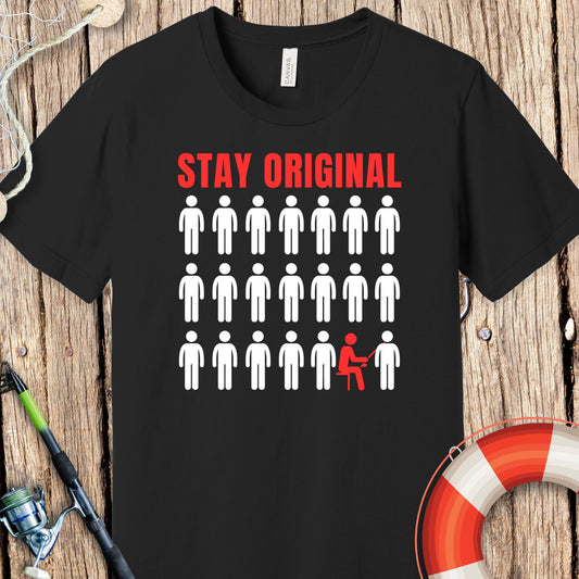 Stay Original Fishing T-Shirt
