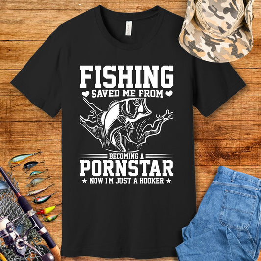 Fishing Saved Me T Shirt