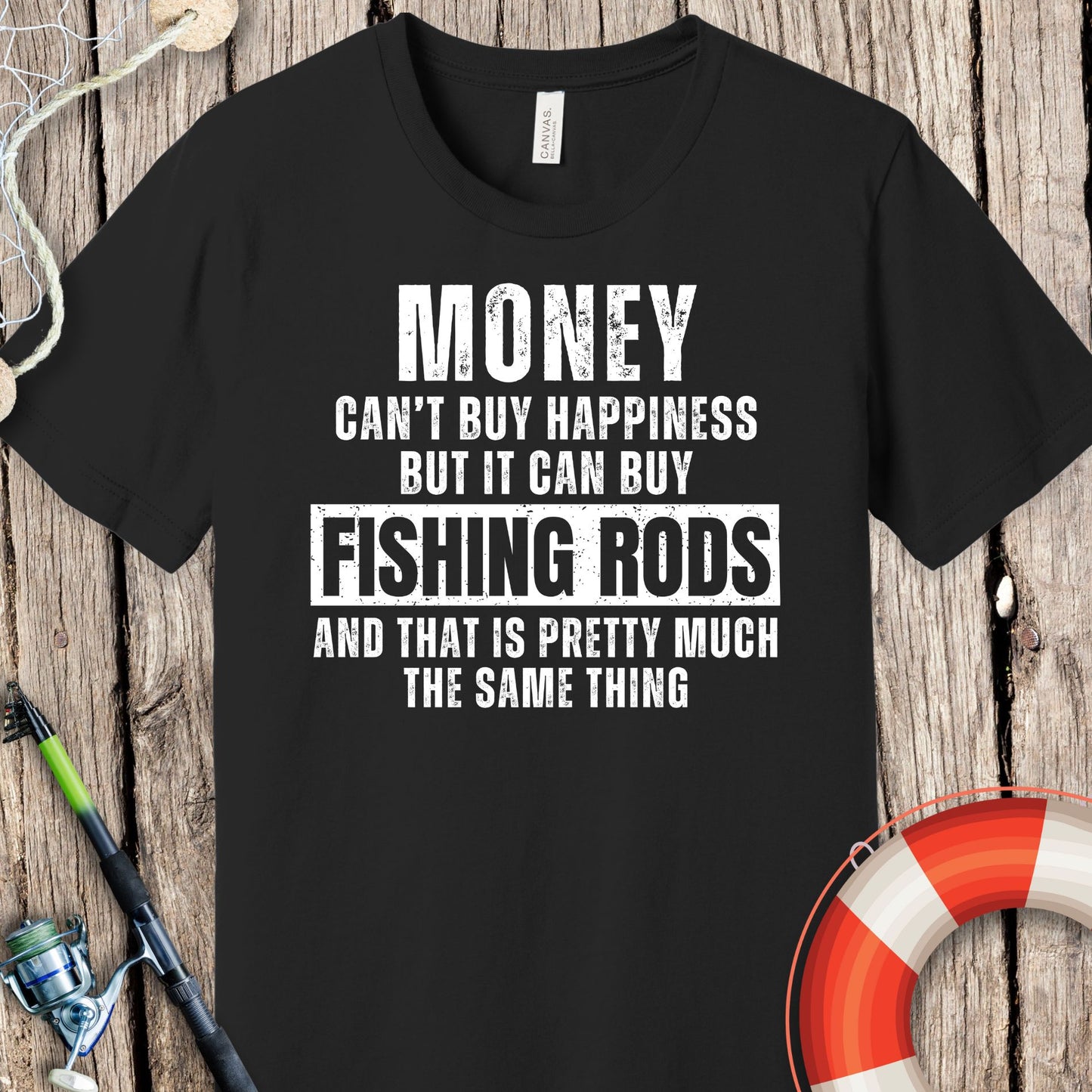 Money Can't Buy Happiness T-Shirt