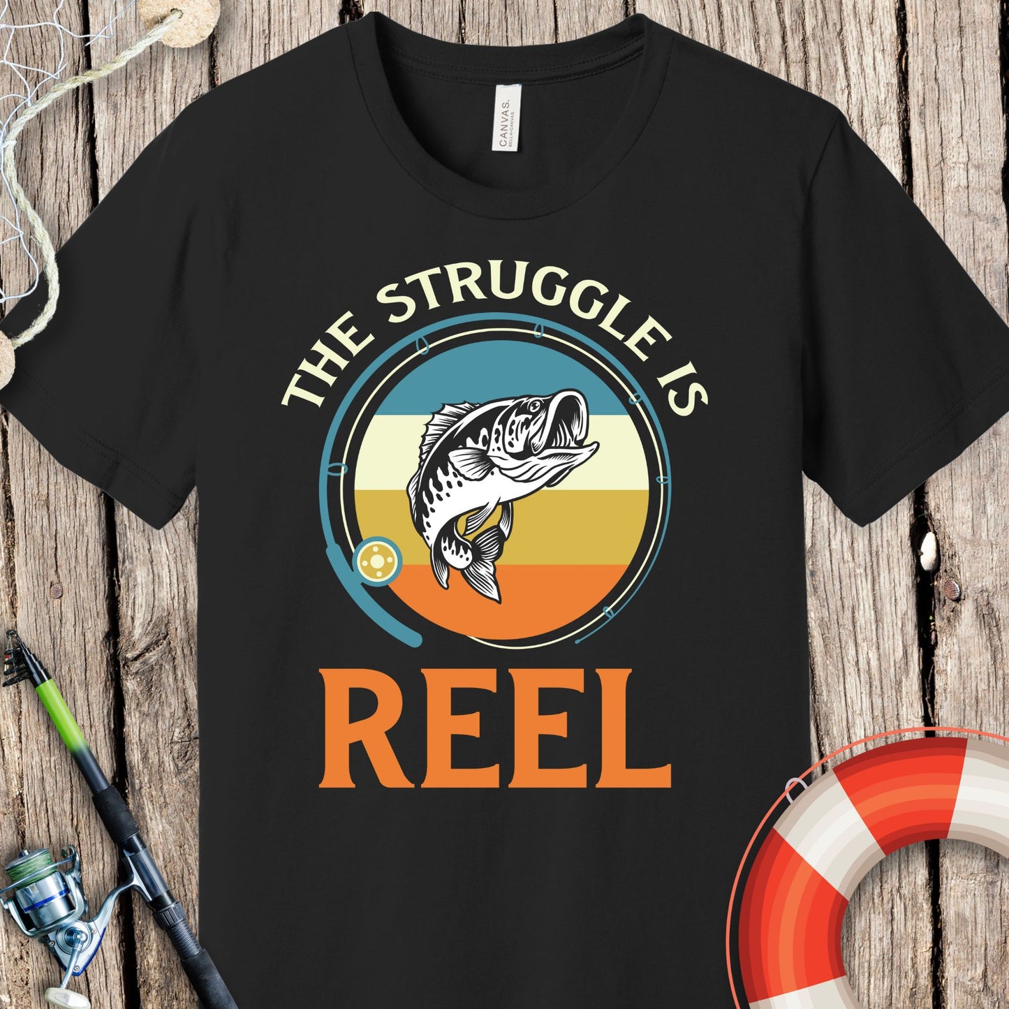 The Struggle Is Reel T-Shirt