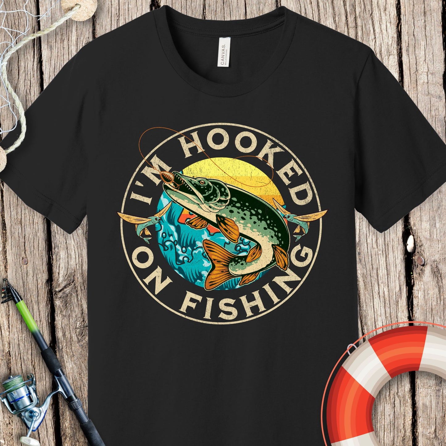 I'm Hooked On Fishing T-Shirt