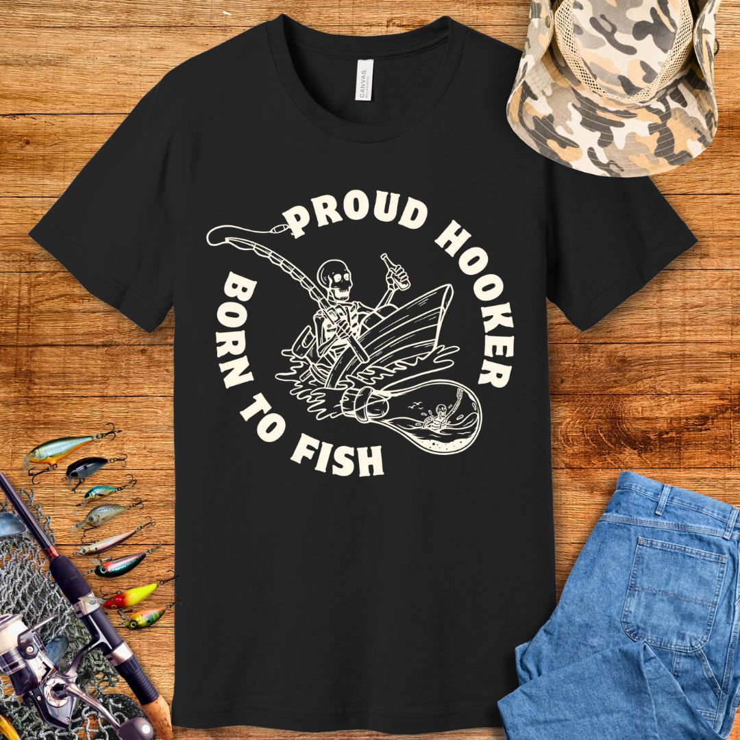 Proud Hooker Fish T-Shirt