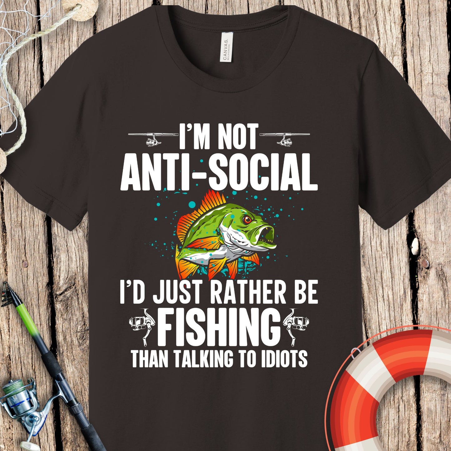 I'm Not Anti Social T-Shirt