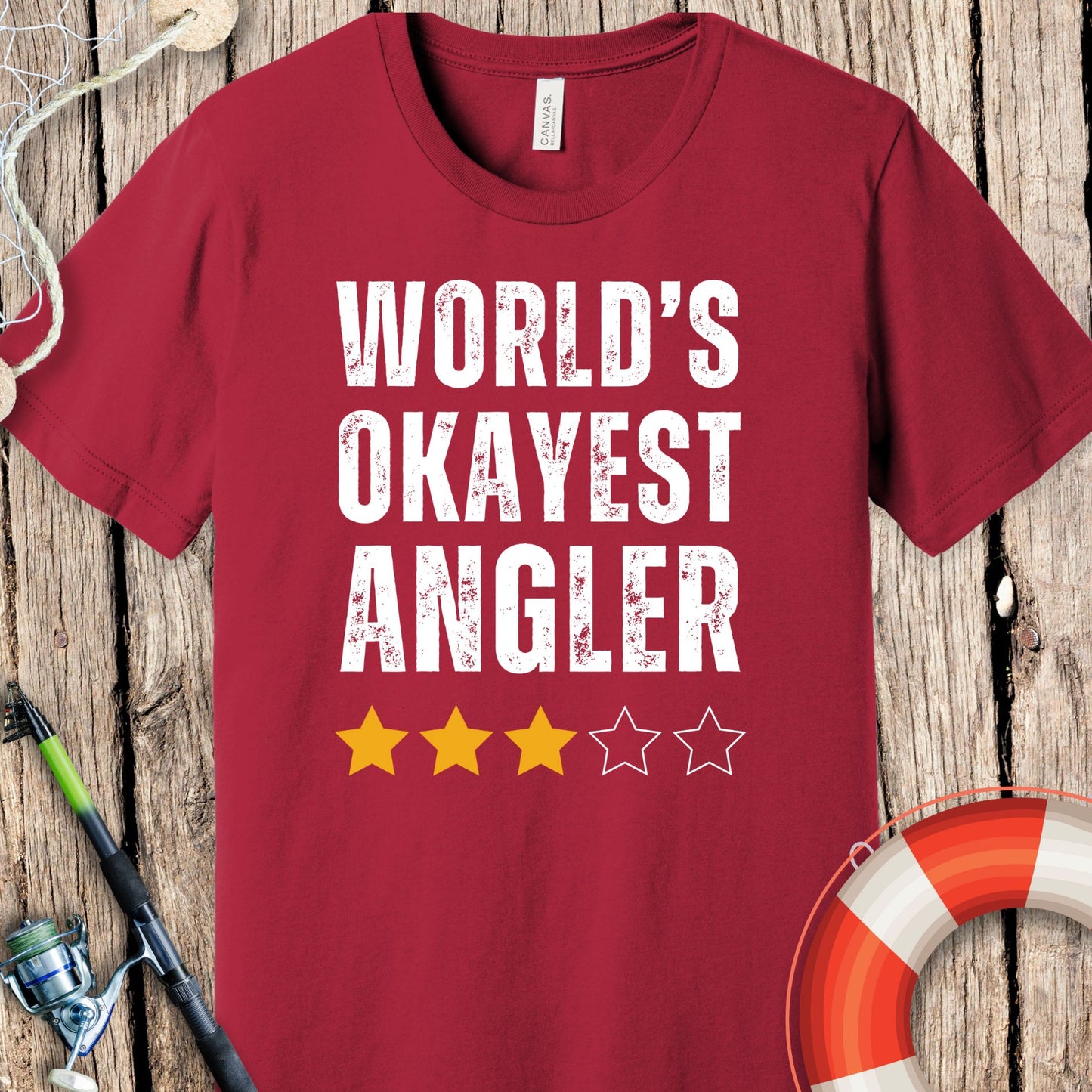 World's Okayest Angler T-Shirt