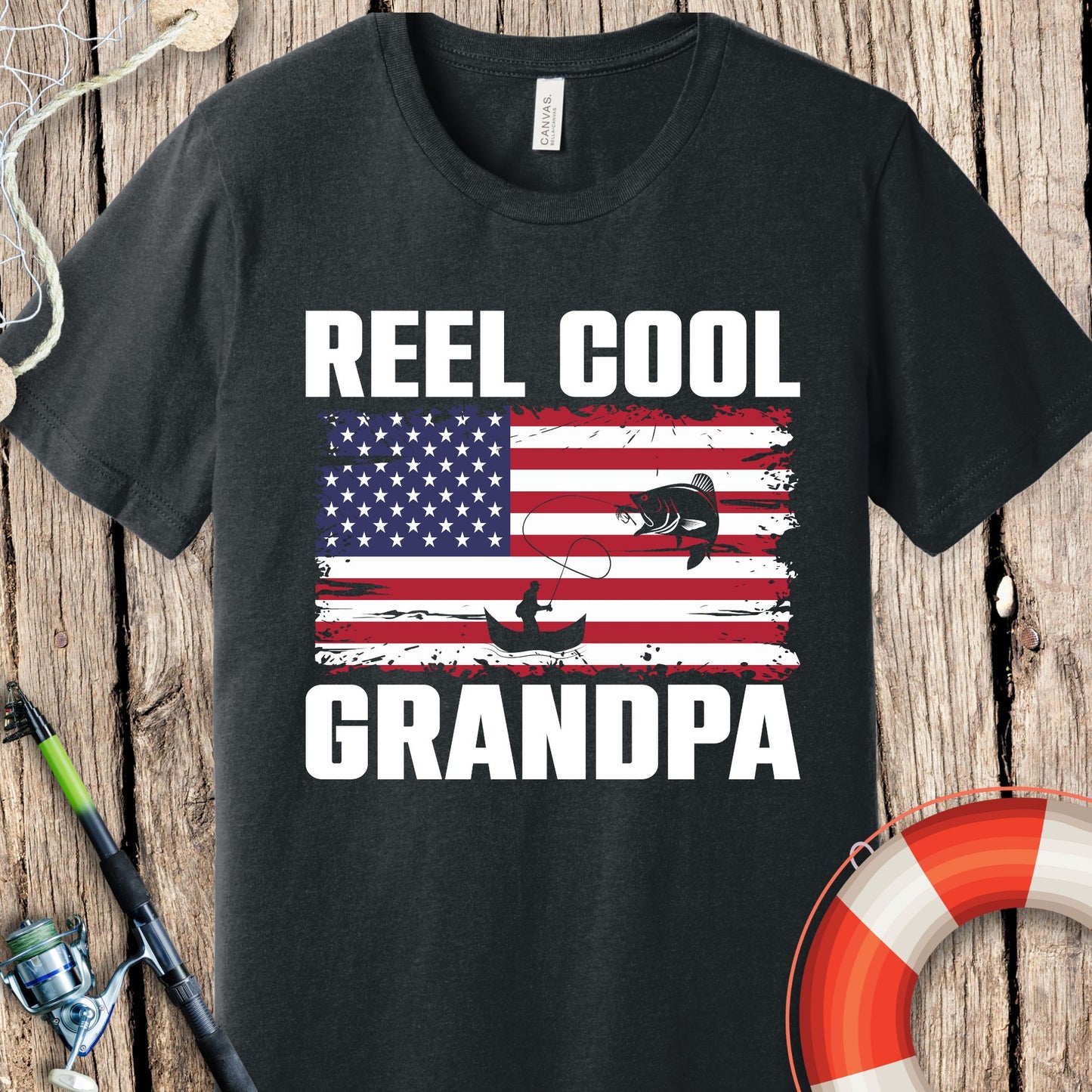 Reel Cool Grandpa T-Shirt