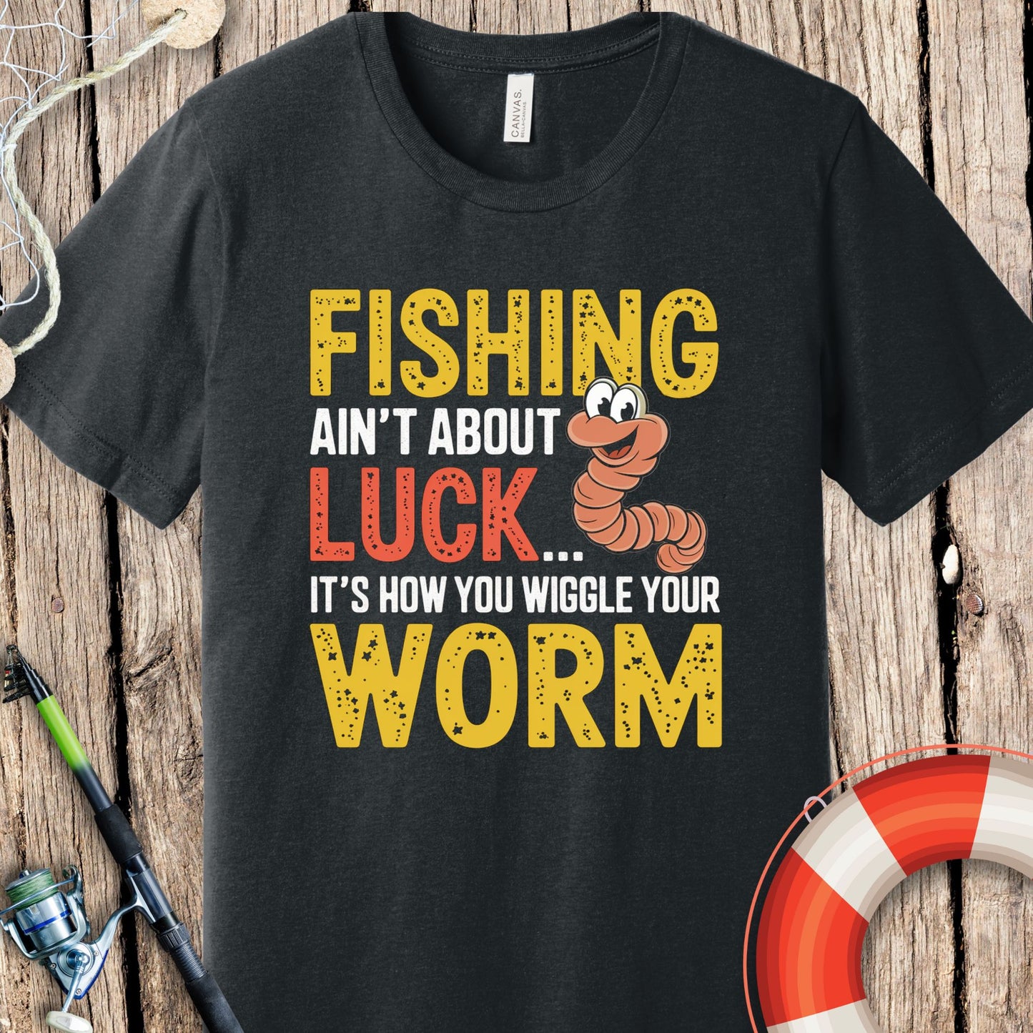 Fishing Ain't About Luck T-Shirt