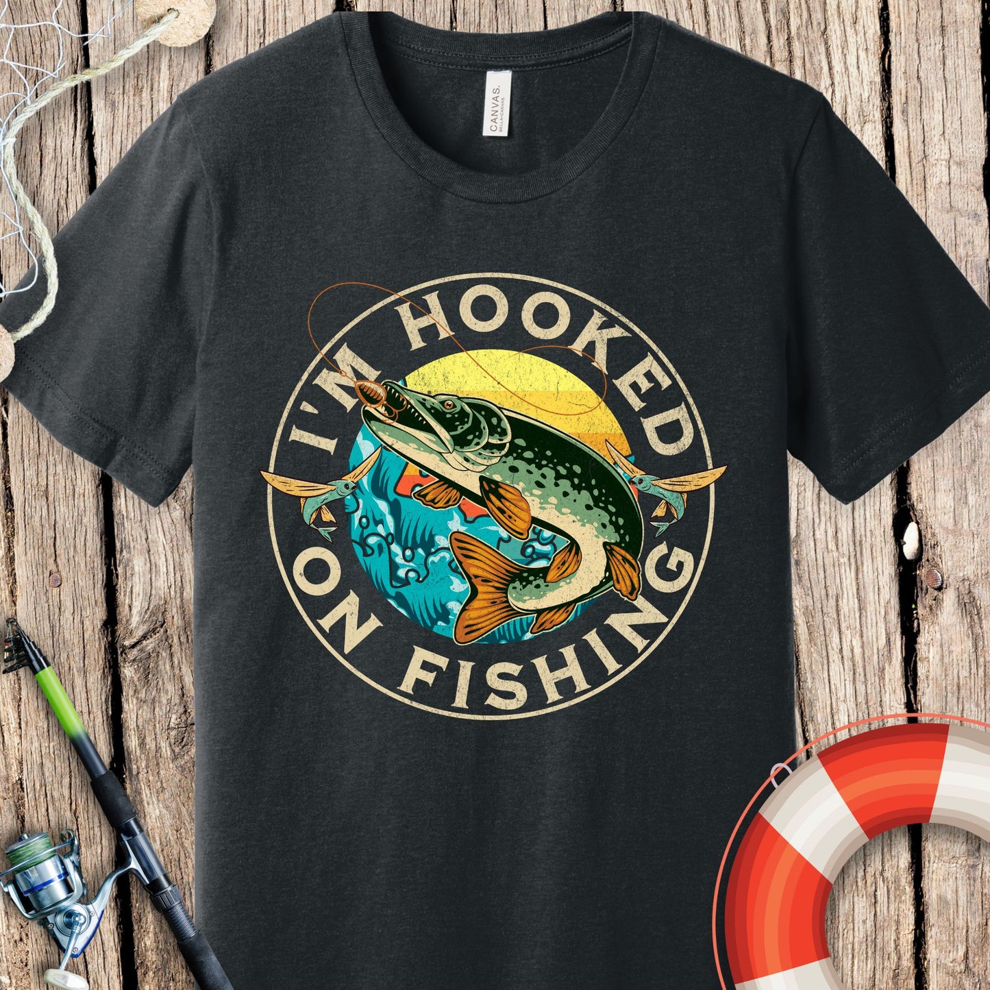 I'm Hooked On Fishing T-Shirt