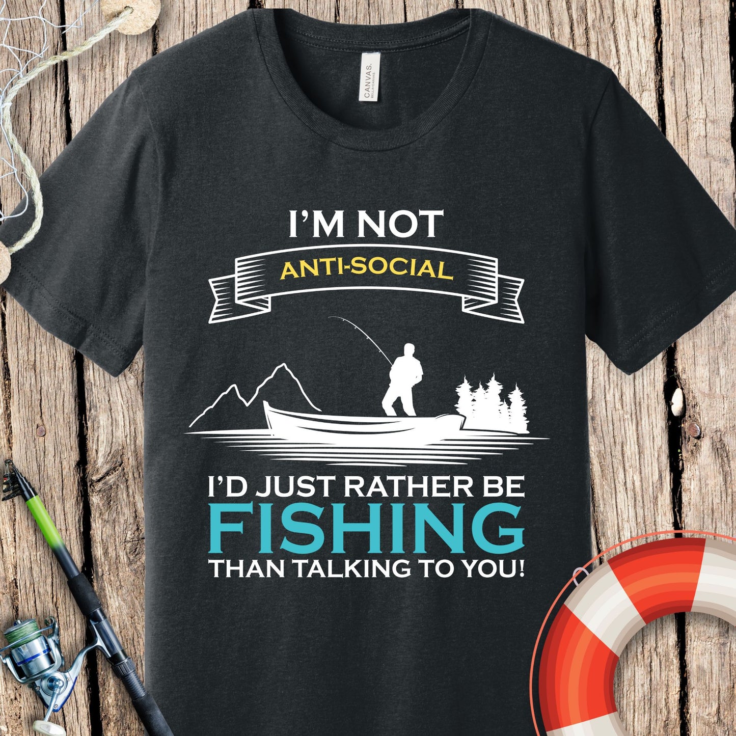 I'm Not AntiSocial T-Shirt