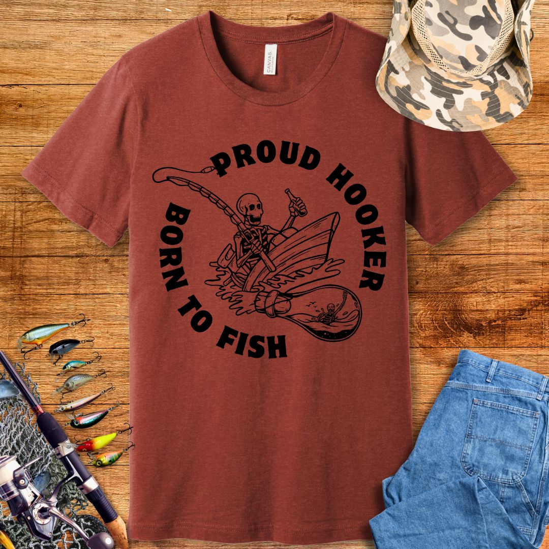 Proud Hooker Fish T-Shirt