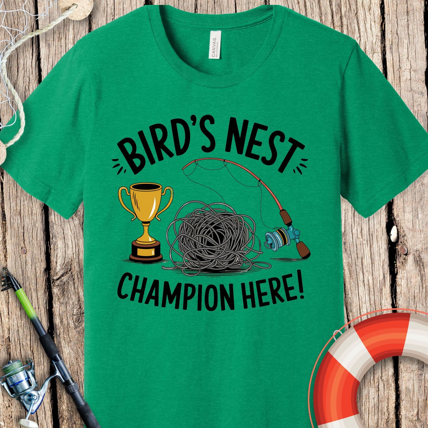 Bird's Nest Fishing T-Shirt