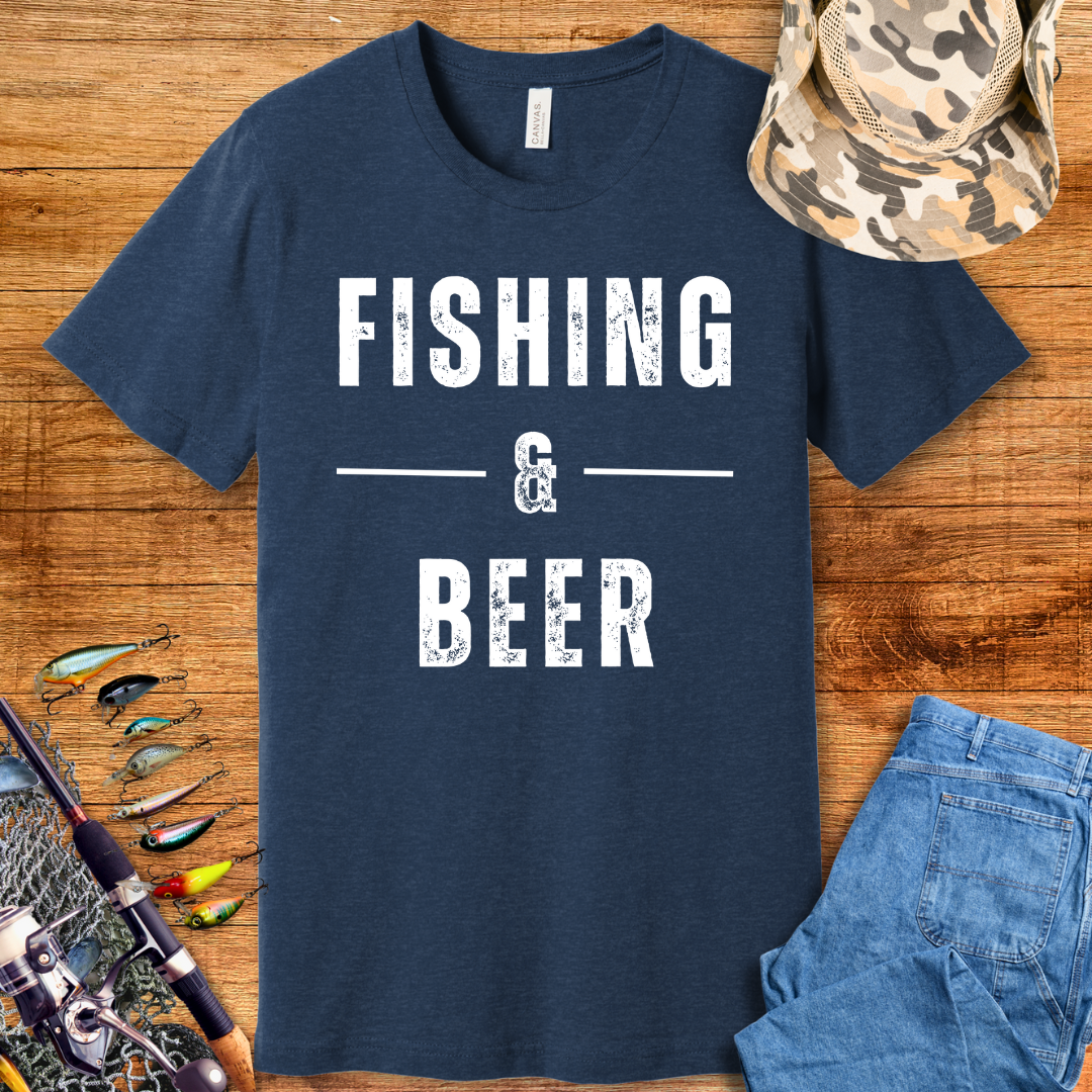 Fishing & Beer T-Shirt