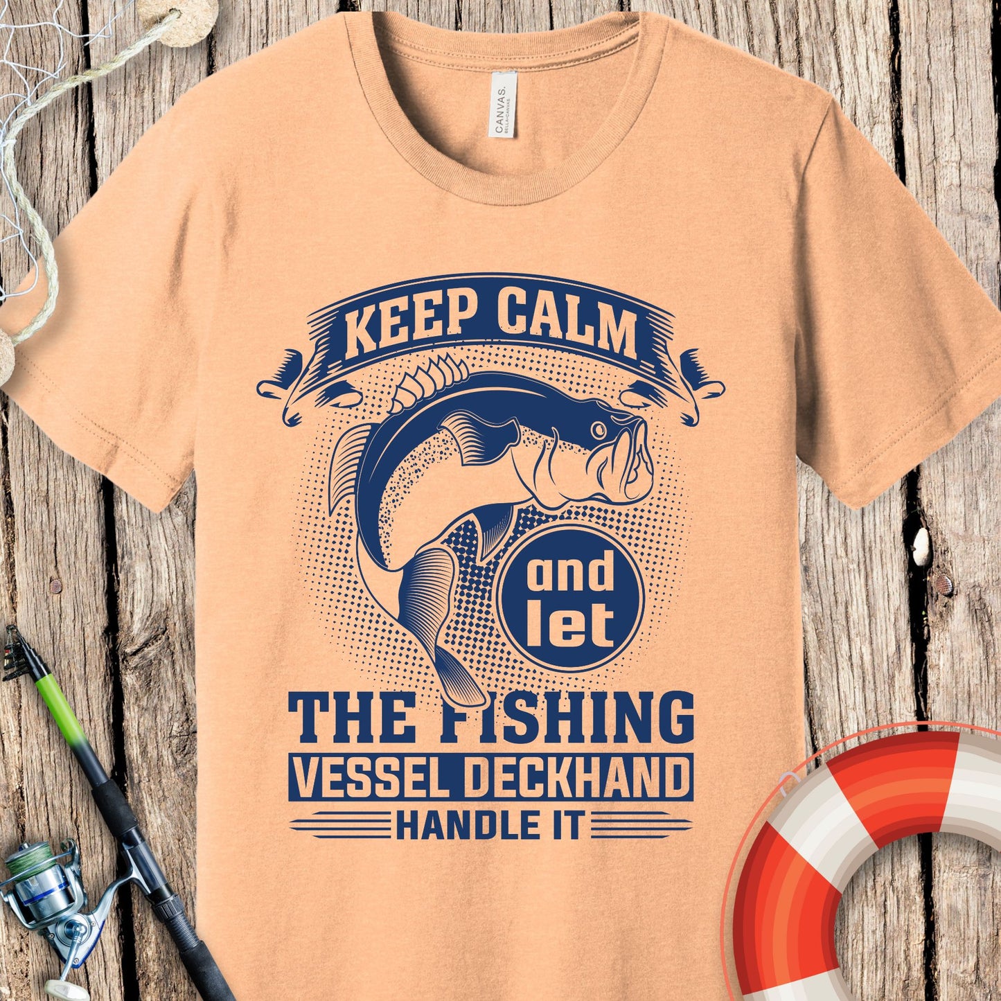 Keep Calm Fishing T-Shirt