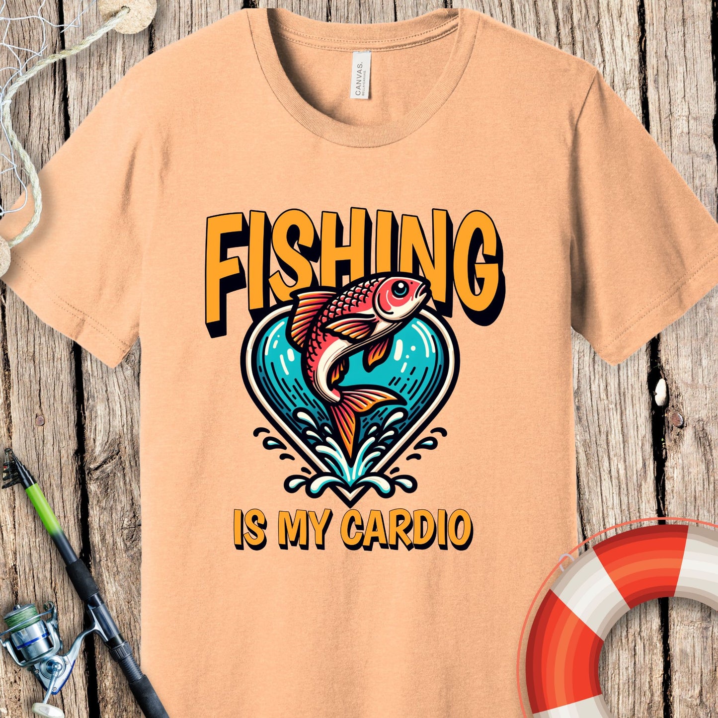 Fishing Is My Cardio T-Shirt