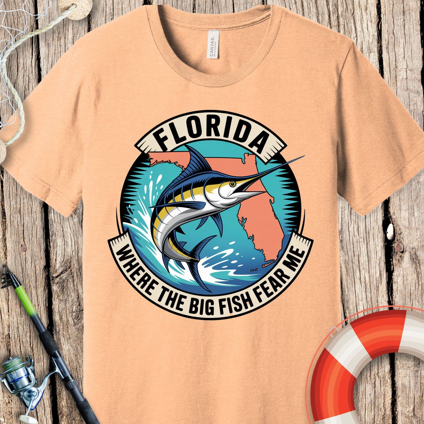Florida Fish Fear Me T-Shirt