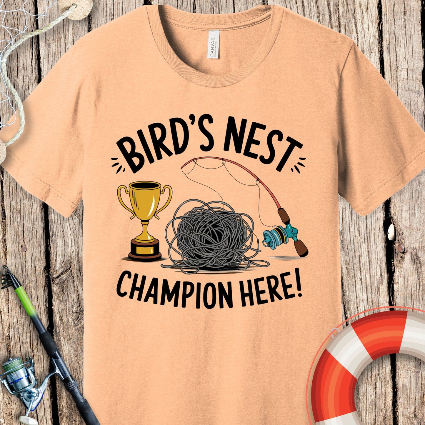 Bird's Nest Fishing T-Shirt