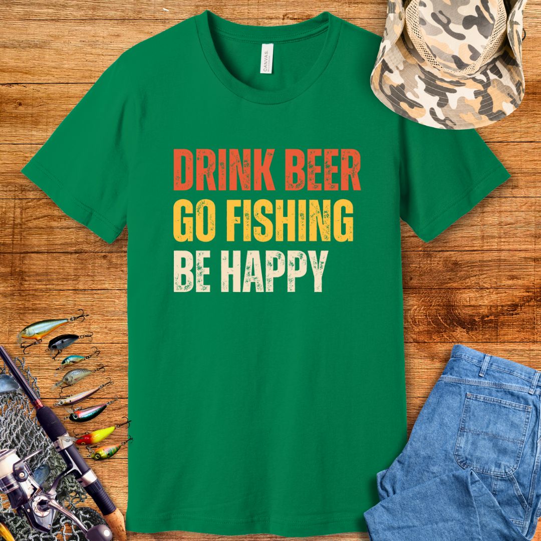 Drink Beer Go Fishing T-Shirt