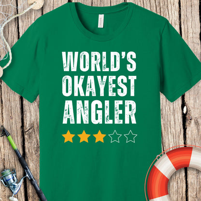 World's Okayest Angler T-Shirt