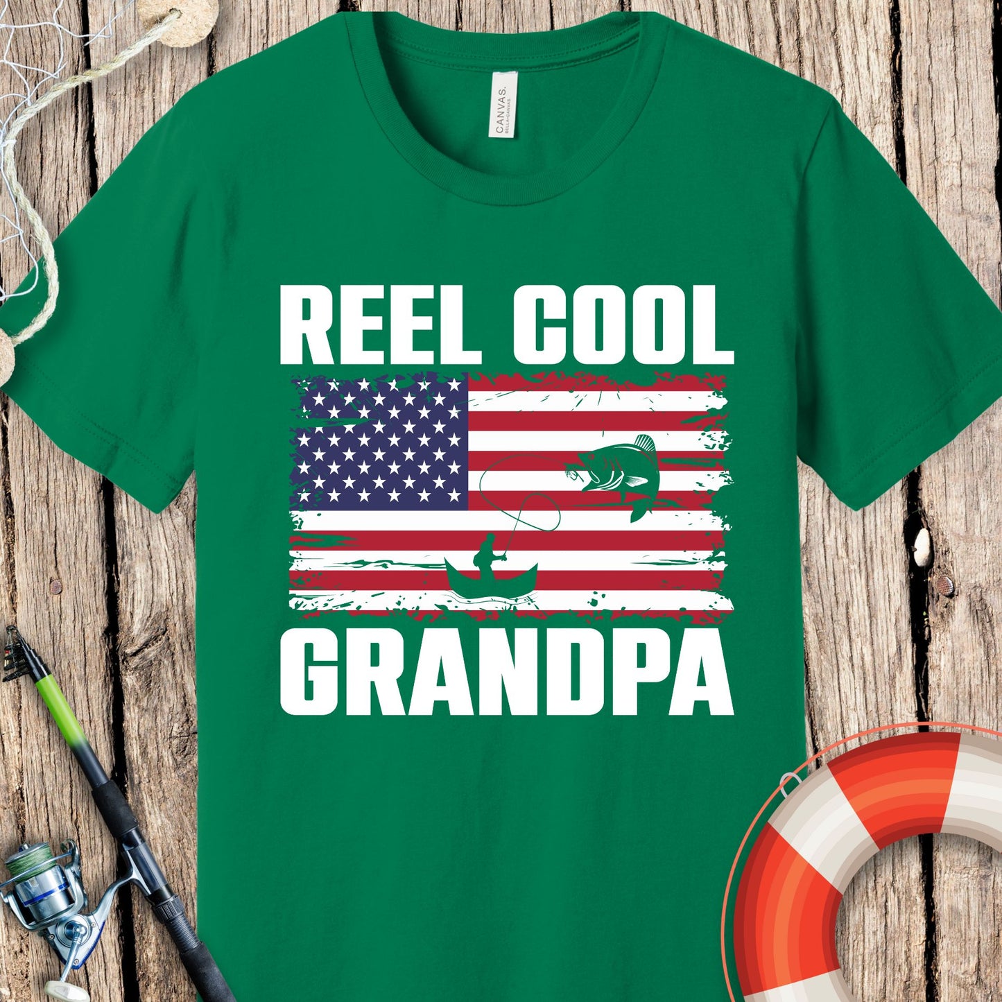 Reel Cool Grandpa T-Shirt