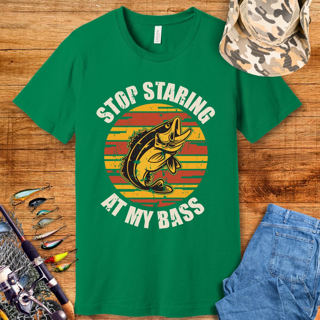 Stop Staring At My Bass T-Shirt