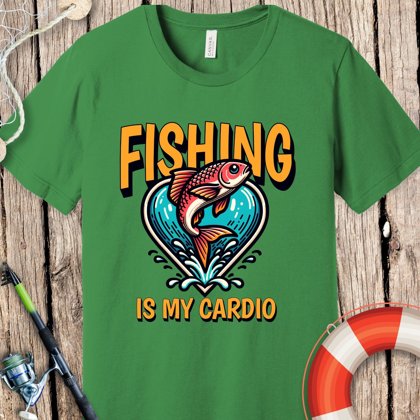 Fishing Is My Cardio T-Shirt