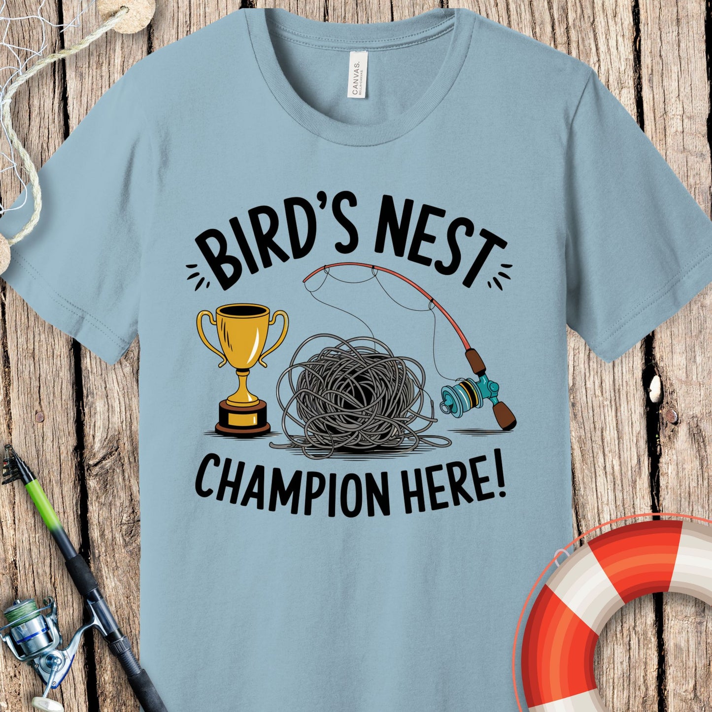 Bird's Nest Fishing T-Shirt