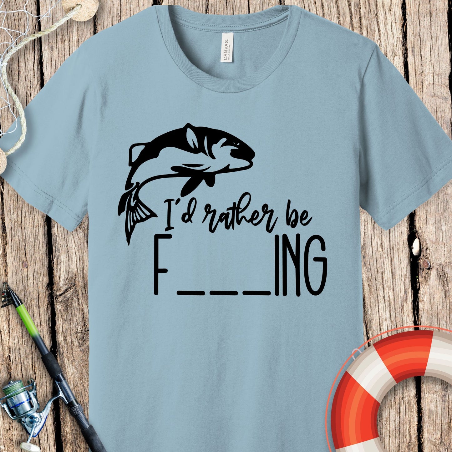 I Rather Be F...ing T-Shirt