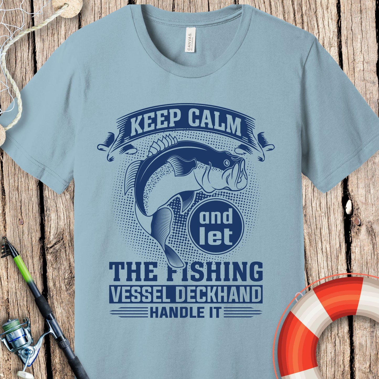 Keep Calm Fishing T-Shirt