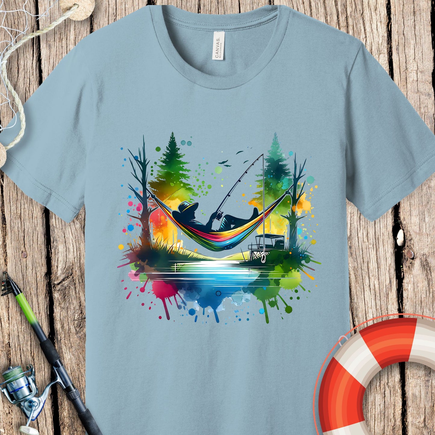 Hammock Fishing T-Shirt