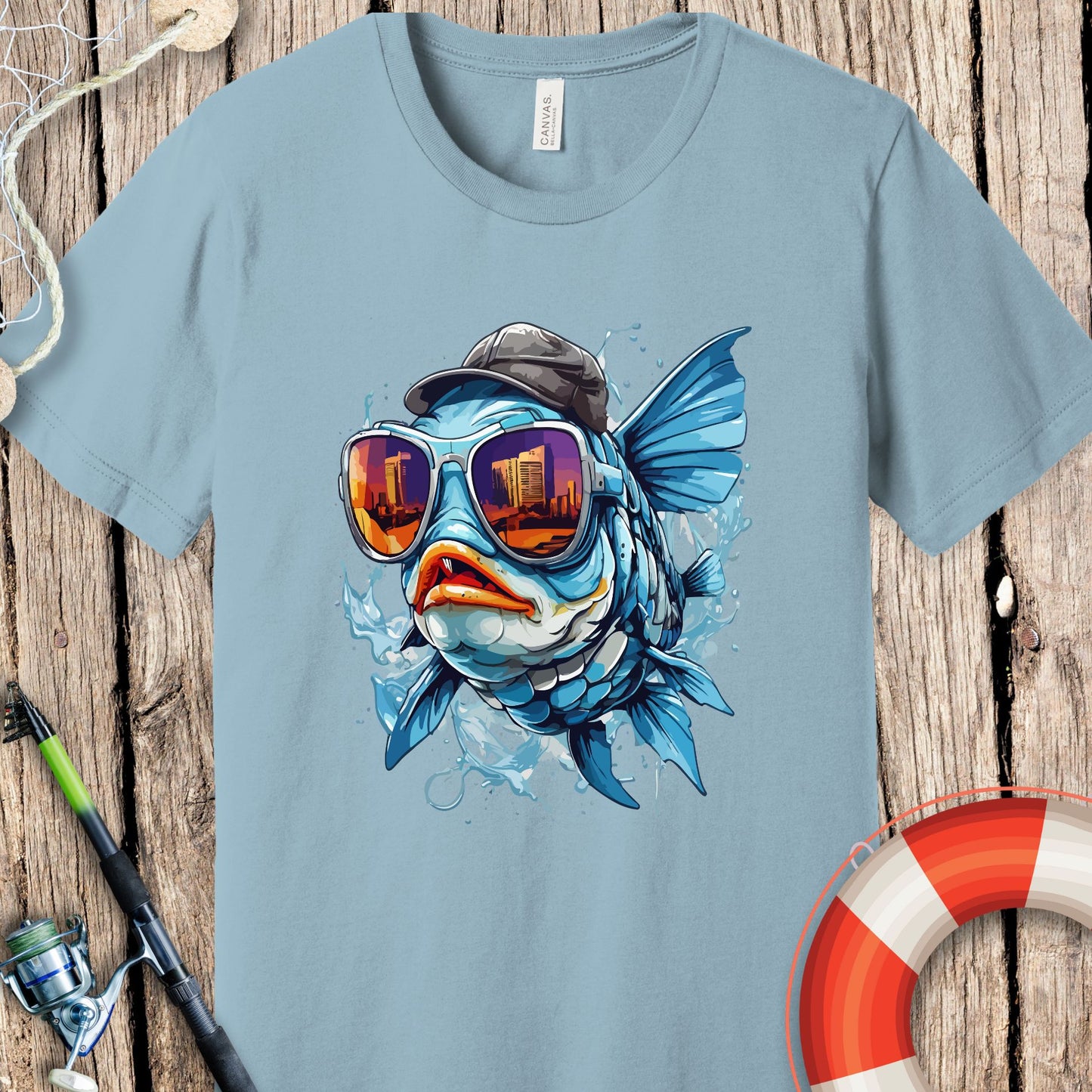 Fish In Glasses T-Shirt