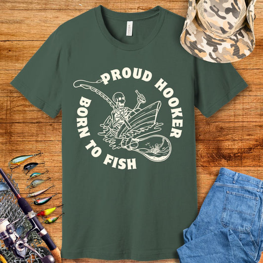 Proud Hooker Fish T-Shirt