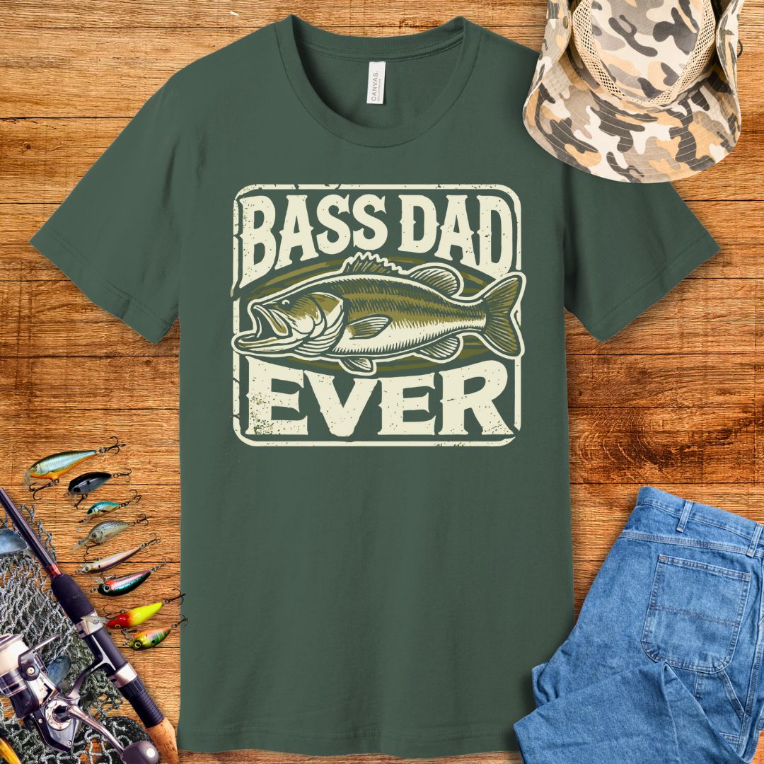 Bass Dad Ever T-Shirt