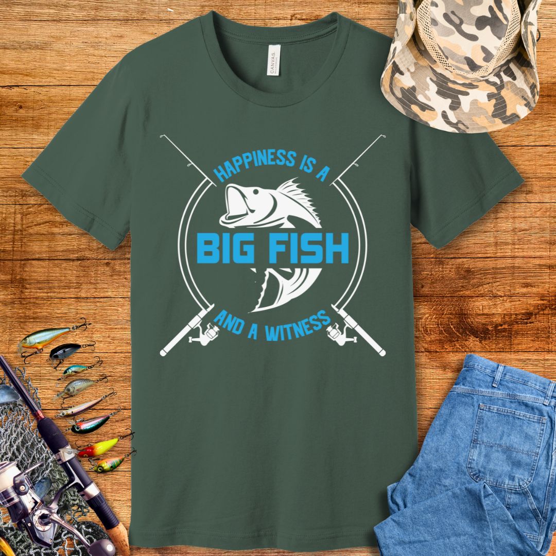 Happiness Is A Big Fish T-Shirt