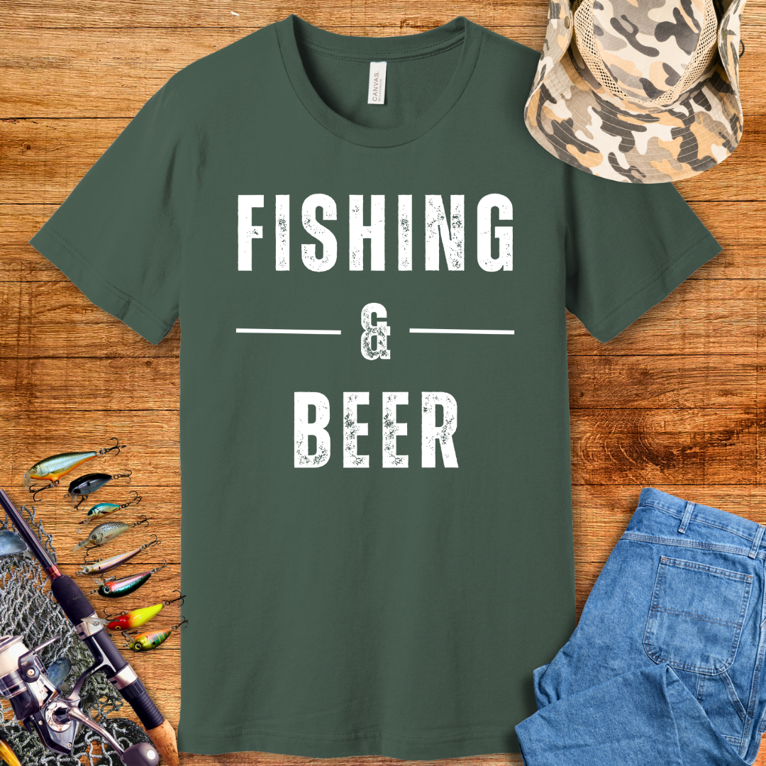 Fishing & Beer T-Shirt