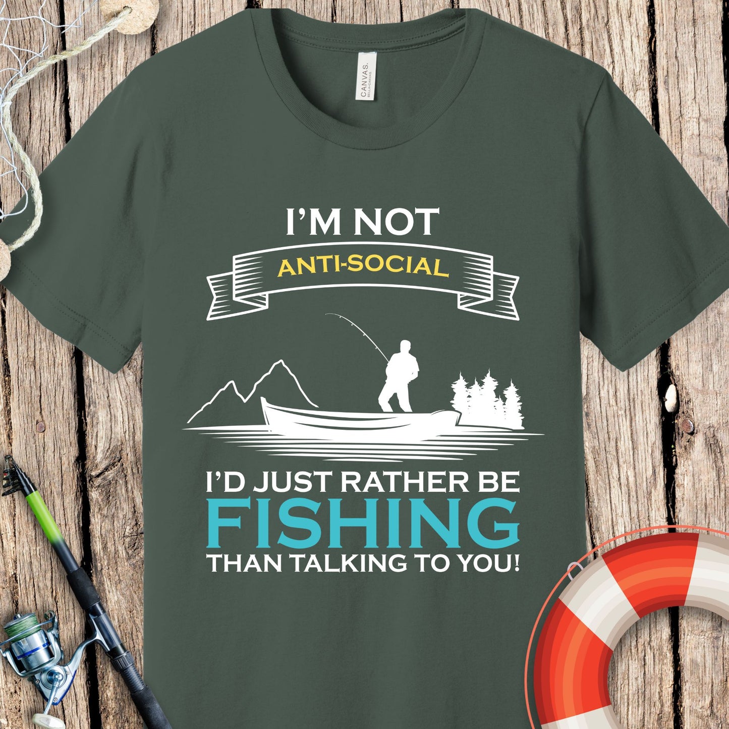 I'm Not AntiSocial T-Shirt