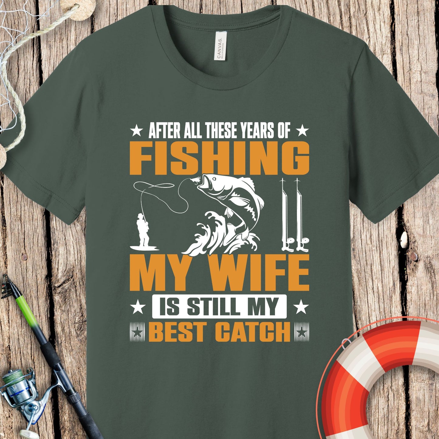 After All These Years Fishing T-Shirt