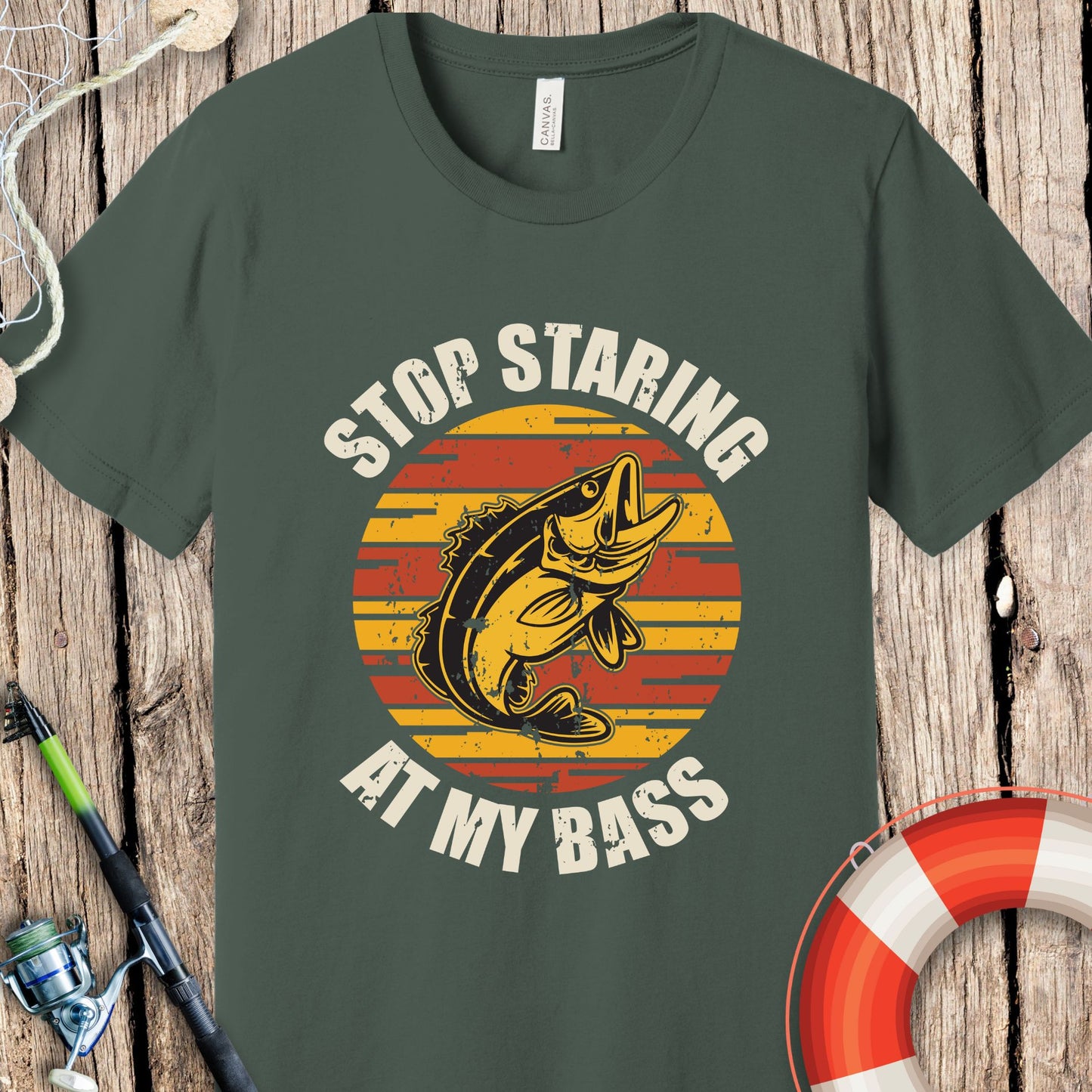 Stop Staring At My Bass T-Shirt