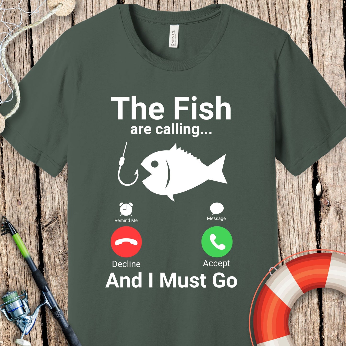 The Fish Are Calling T Shirt