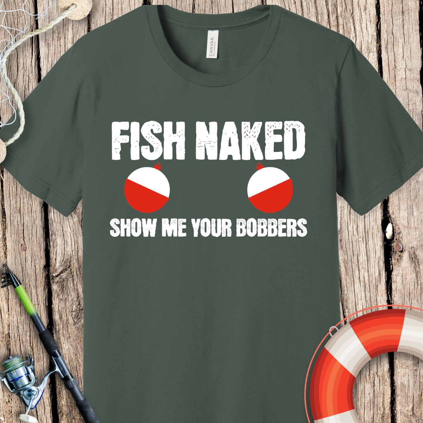 Fish Naked T-Shirt