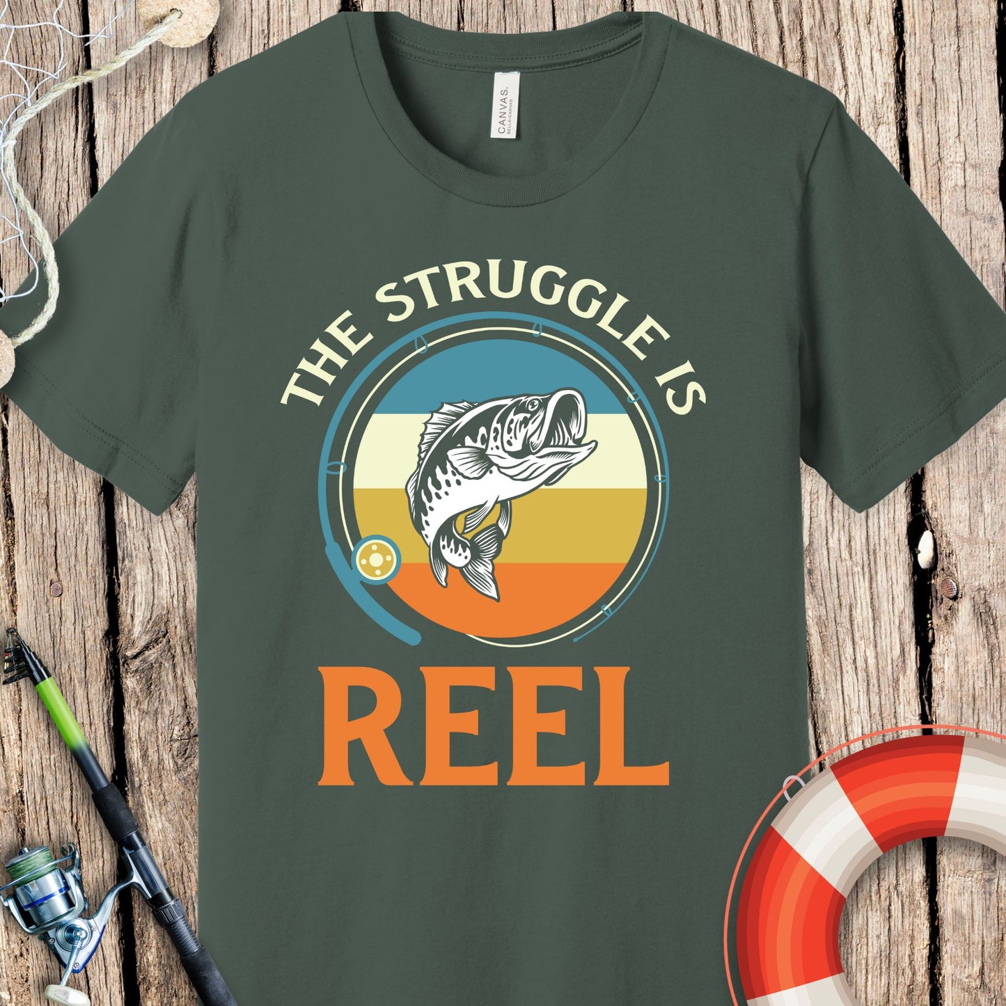 The Struggle Is Reel T-Shirt