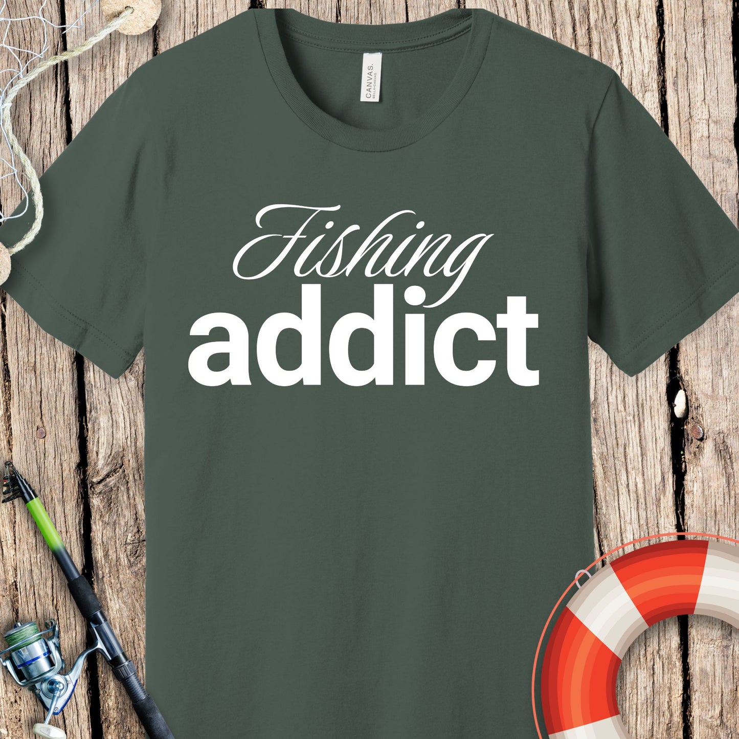 Fishing Addict T-Shirt