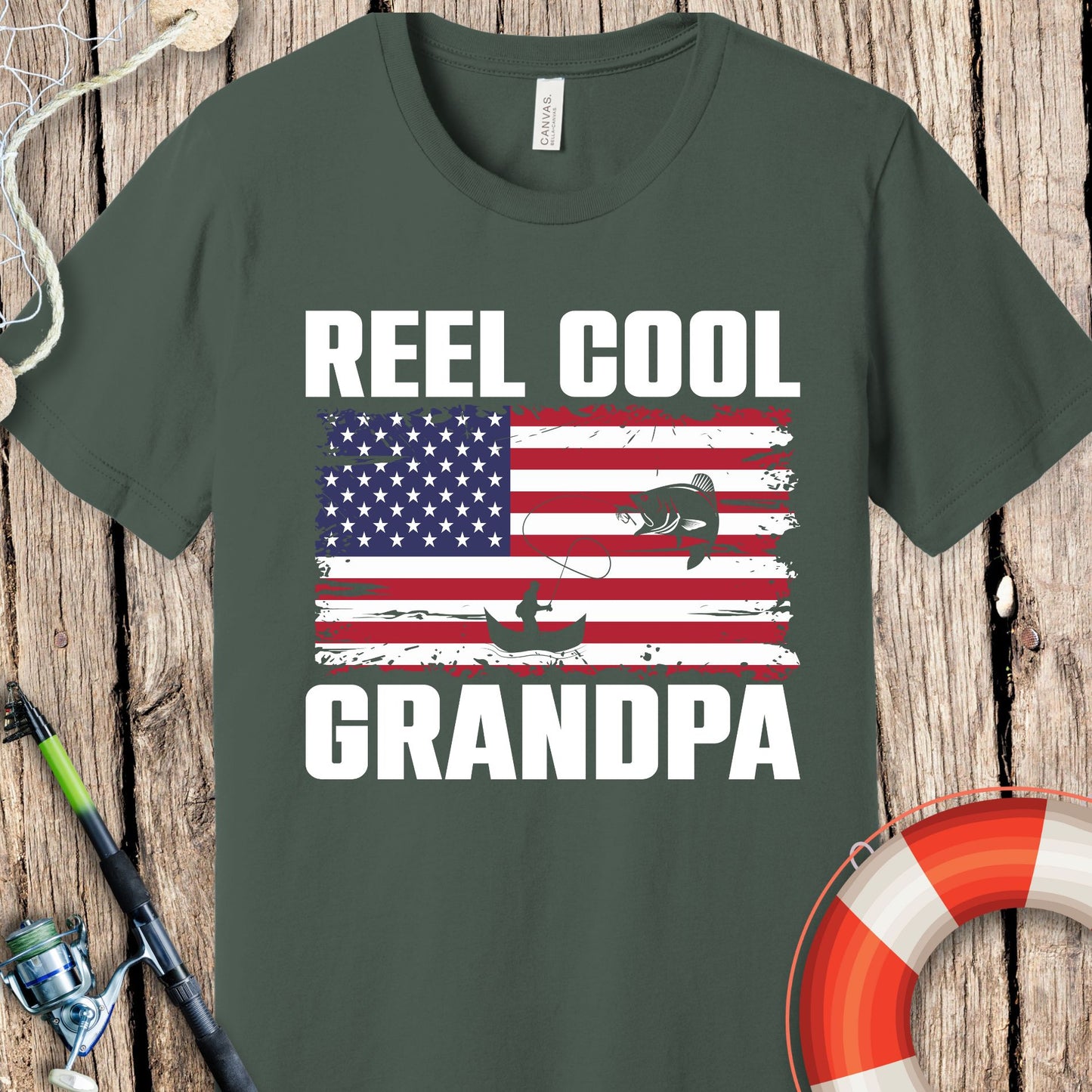 Reel Cool Grandpa T-Shirt