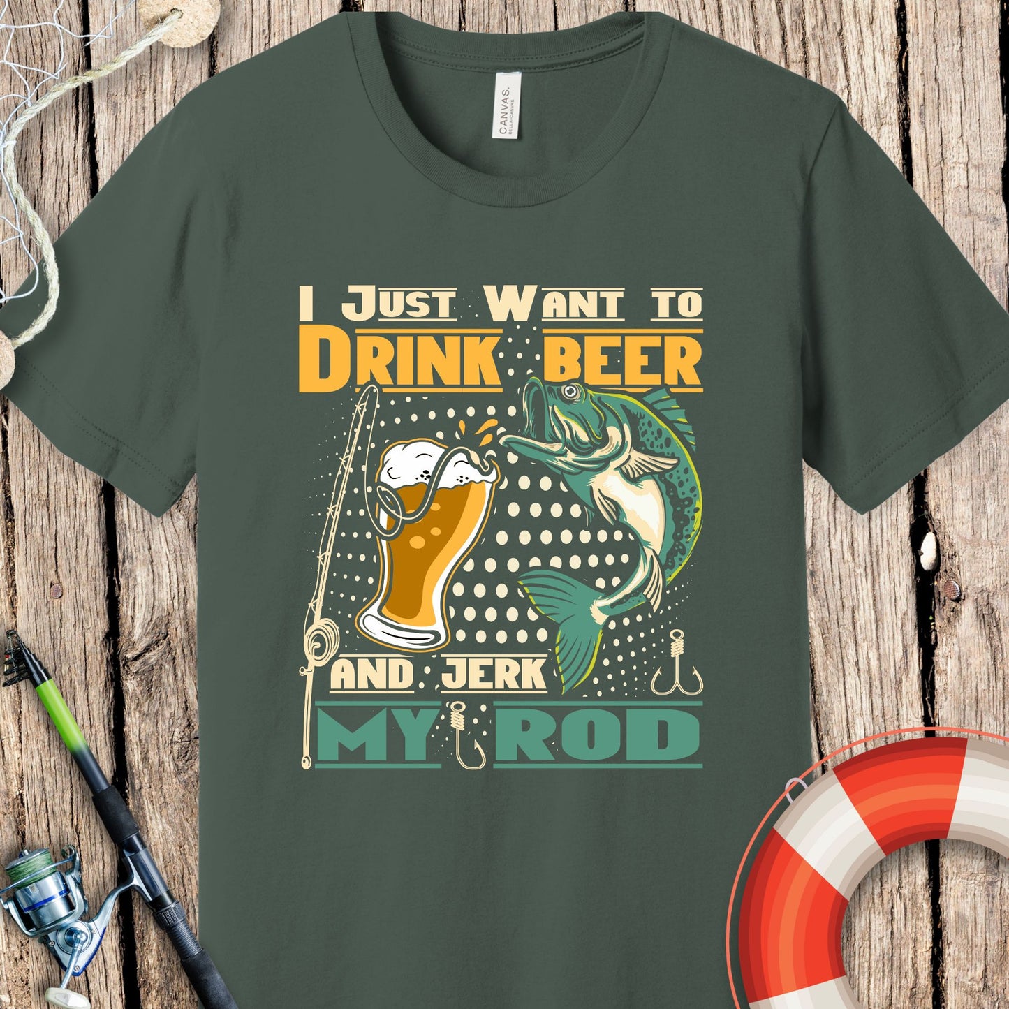 I Just Want To Drink Beer T-Shirt