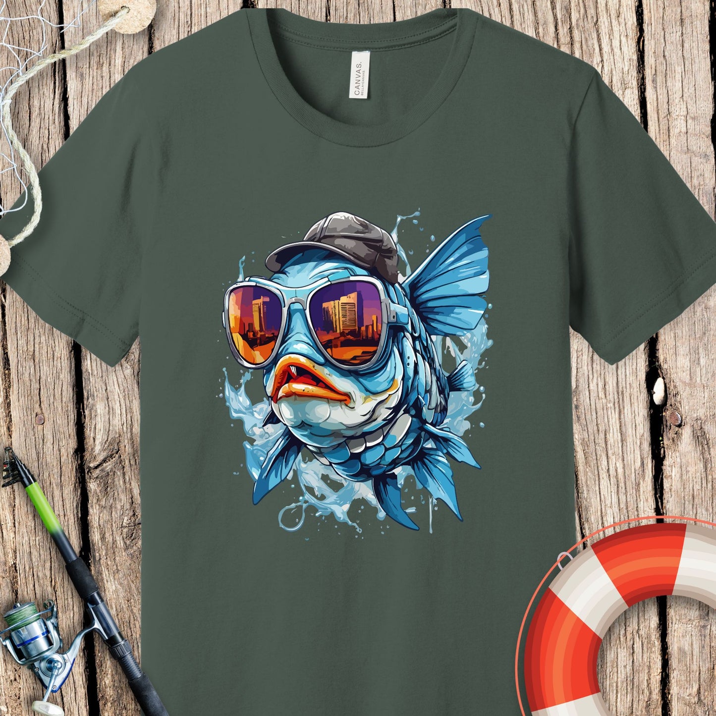 Fish In Glasses T-Shirt