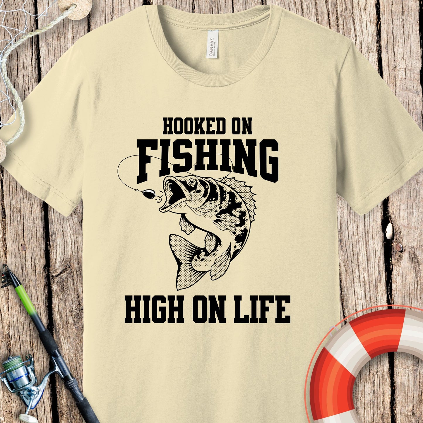 Hooked On Fishing T-Shirt