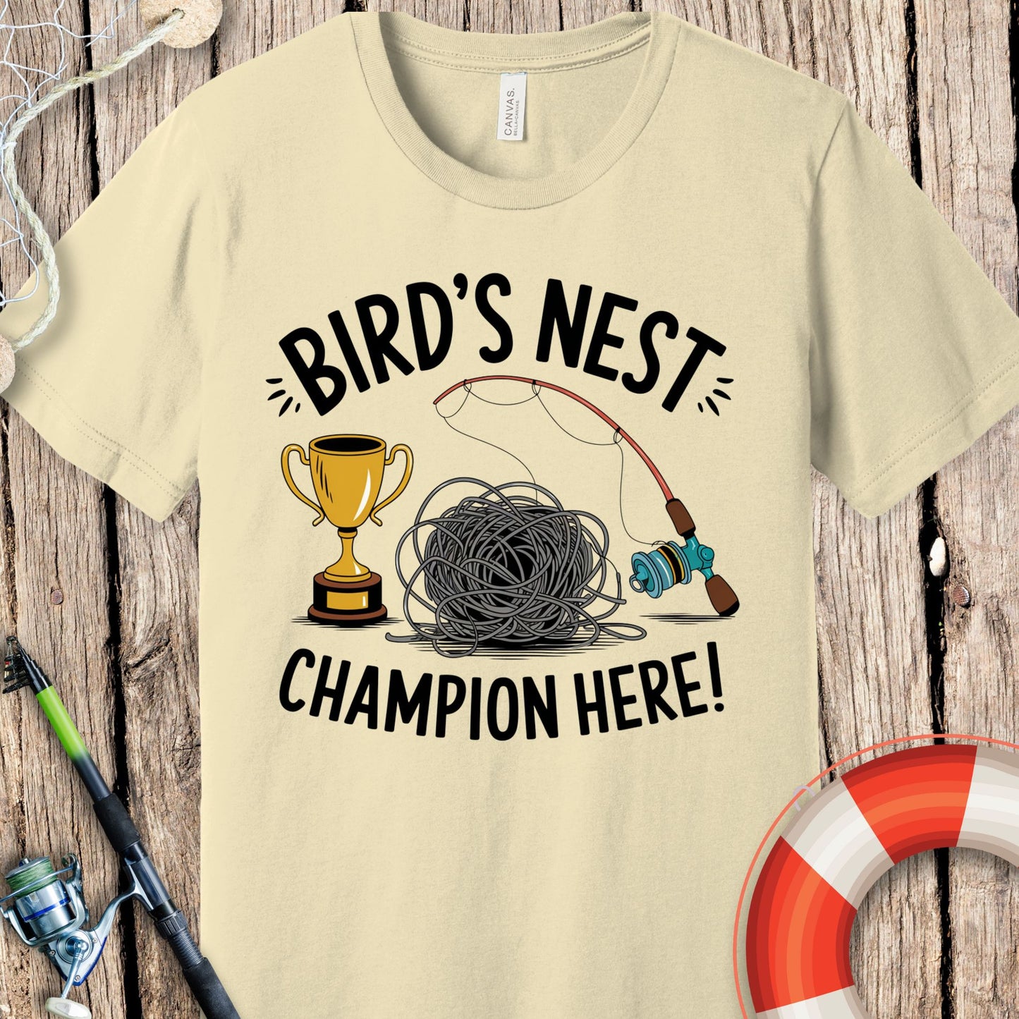 Bird's Nest Fishing T-Shirt